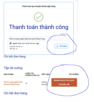Hướng dẫn thanh toán online